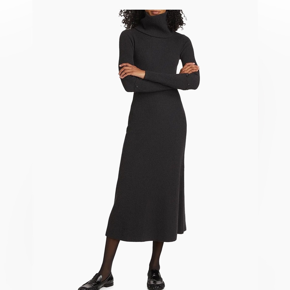 Proenza Schouler ribbed fit& flare dress